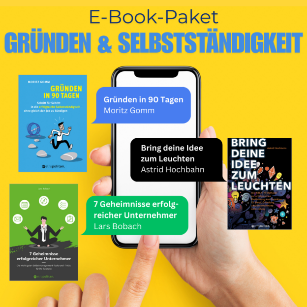 E-Book-Paket Gründen und Selbstständigkeit